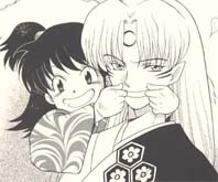 This is actually a Doujinshi pic of these two, but it was the only pic I could find of them together!